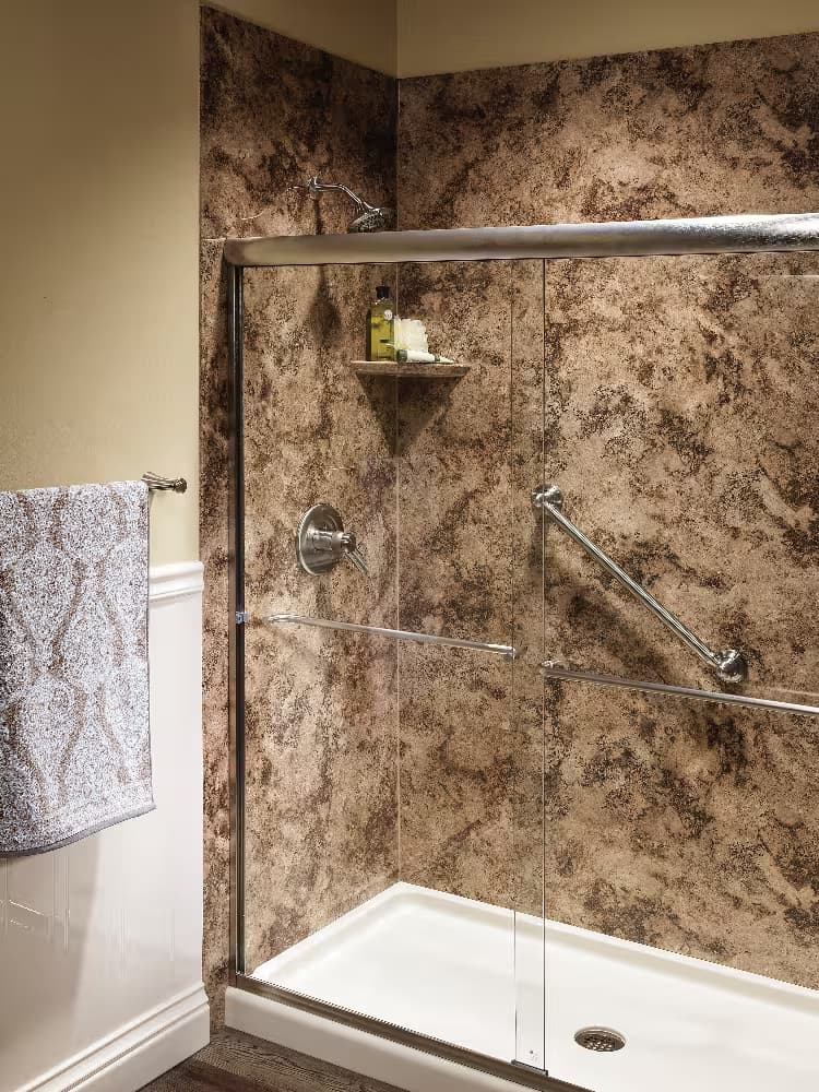Modern Walk-In Shower Transformation